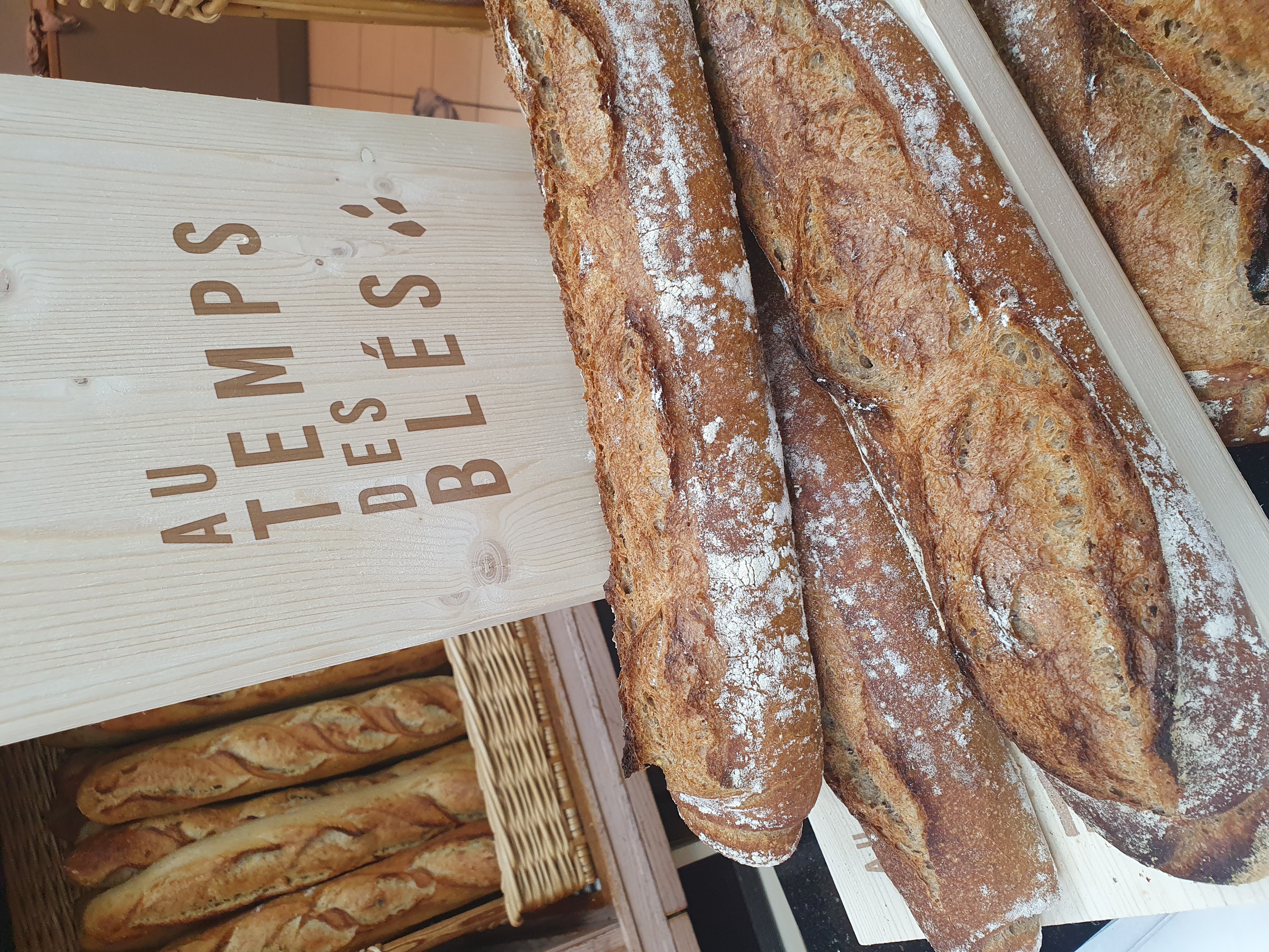 <div class="trix-content">
  <div>La baguette aux blés anciens et au levain de sarrasin</div>
</div>
